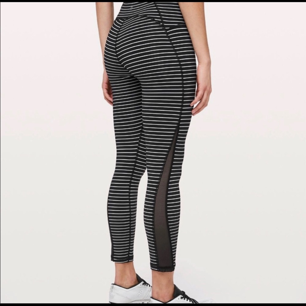 Lululemon Train Time Tripes Leggings
